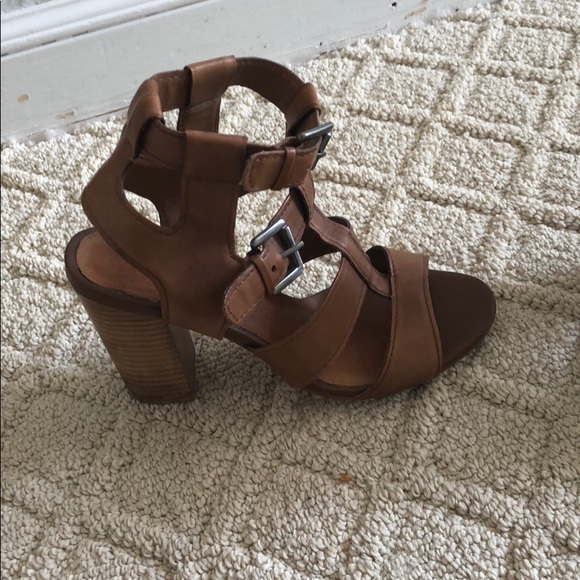 Aldo Shoes - Brown Aldo heeled sandals